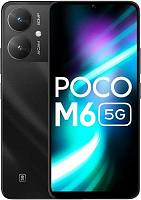 Смартфон Xiaomi POCO M6 4G 6/128GB (Черный, 128 ГБ, 6 ГБ, Dual nanoSim, Global, Без Rustore)