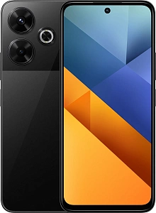 Смартфон Xiaomi POCO M6 4G 8/256GB (Чёрный, 8 ГБ, 256 ГБ, Dual nanoSim, Global, Без Rustore)