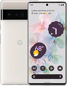 Смартфон Google Pixel 6 Pro 12/128GB JP (12 ГБ, 128 ГБ, Белый, Япония, nanoSim+eSim, Без Rustore)