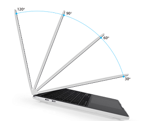 Чехол накладка Gurdini на MacBook Pro 13 (Белый)