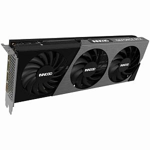 Видеокарта Inno3D GeForce RTX 4070 Super 12288Mb, Twin X3 OC 12 Gb (N407S3-126XX-186162L) 1xHDMI, 3xDP, Ret (Чёрный)