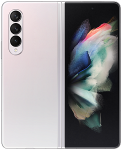 Смартфон Samsung Galaxy Z Fold3 256GB (Cеребристый, 256 ГБ, 12 ГБ, nanoSim+eSim, Global, Без Rustore)