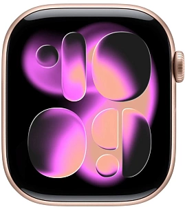 Умные часы Apple Watch Series 11 (Rose Gold, Light blush, Sport Band, 46mm, S/M)