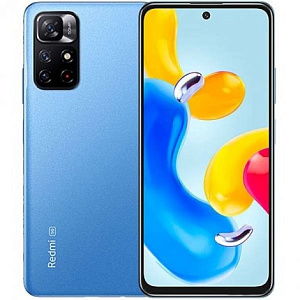 Смартфон Xiaomi Redmi Note 11S 5G 4/64GB Global (Синий, 4 ГБ, 64 ГБ, Global, Dual nanoSim, Без Rustore)
