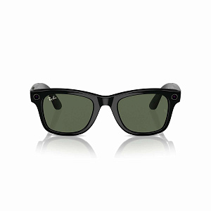 Умные очки Ray-Ban Wayfarer RW4010 Shiny Black (Transitions Graphite Green, 52)