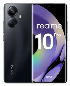 Смартфон Realme 10 Pro Plus 5G 8/128GB (Чёрный, 128 ГБ, 8 ГБ, Global, Dual nanoSim, Без Rustore)