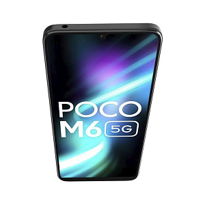 Смартфон Xiaomi POCO M6 5G 8/256GB (8 ГБ, 256 ГБ, Черный, Global, Dual nanoSim, Без Rustore)