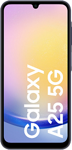 Смартфон Samsung Galaxy A25 5G 6/128GB (6 ГБ, 128 ГБ, Темно-синий, Dual nanoSim, Global, Без Rustore)