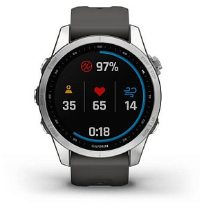 Умные часы Garmin Fenix 7S (Чёрный)