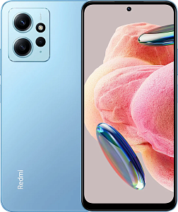 Смартфон Xiaomi Redmi Note 12 4G 8/256GB (Голубой, 8 ГБ, 256 ГБ, Dual nanoSim, Global, Без Rustore)