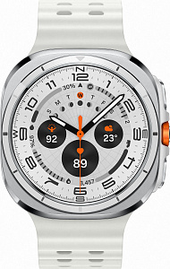 Умные часы Samsung Galaxy Watch Ultra (2025) (Титановый белый, 47mm, LTE)