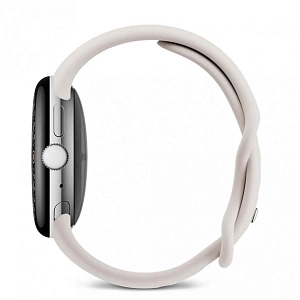 Умные часы Google Pixel Watch 4 (Polished Silver/Porcelain, 45mm, LTE)