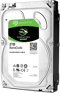 Внутренний жесткий диск Seagate Barracuda (ST2000DM008) 256Mb 7200rpm SATA3 (Черный, 2 ТБ)