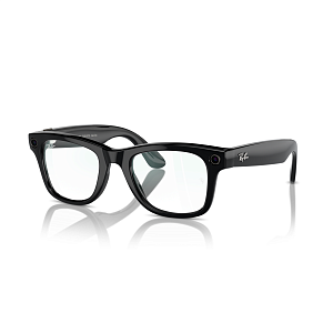 Умные очки Ray-Ban Wayfarer RW4006 Shiny Black (Clear, 50)