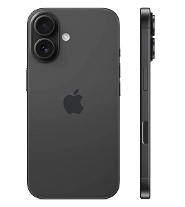 Смартфон Apple iPhone 16 128GB eSim (8 ГБ, 128 ГБ, Черный, eSim, США, Без Rustore)