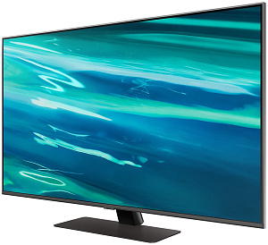 Телевизор Samsung QE50Q80AAU QLED, HDR (2021) (RU/A) (Чёрный, RU)