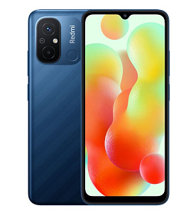 Смартфон Xiaomi Redmi 12C NFC 3/64GB (Синий, 3 ГБ, 64 ГБ, Global, Dual nanoSim, Без Rustore)