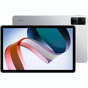 Планшет Xiaomi Redmi Pad 6/128GB CN (Серебристый, 6 ГБ, 128 ГБ, Wi‑Fi, CN, Без Rustore)