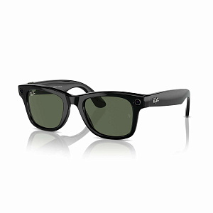 Умные очки Ray-Ban Wayfarer RW4010 Shiny Black (Transitions Graphite Green, 52)