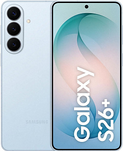 Смартфон Samsung Galaxy S26 Plus (Голубой, 12 ГБ, 512 ГБ, Global, nanoSim+eSim, 5G, Без Rustore)
