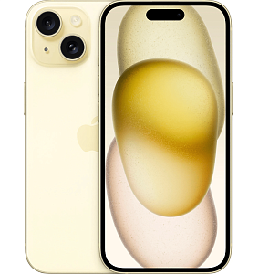 Смартфон Apple iPhone 15 Plus 128GB nanoSim+eSim (Жёлтый, 6 ГБ, 128 ГБ, Global, nanoSim+eSim, Без Rustore)