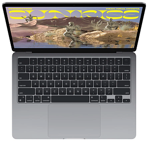 Ноутбук Apple MacBook Air 13 2022 (M2 8-Core, GPU 10-Core, 16GB, 512GB) (16 ГБ, 512 ГБ, Z15S000N0, Серый)