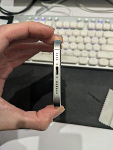 Смартфон Apple iPhone 16 Pro Max 256GB nanoSim+eSim (8 ГБ, 256 ГБ, Титановый белый, nanoSim+eSim, Global, Уценка, Без Rustore)