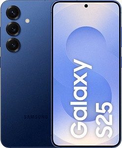 Смартфон Samsung Galaxy S25 12/512GB (Синий, 12 ГБ, 512 ГБ, nanoSim+eSim, Global, S931B, Без Rustore)
