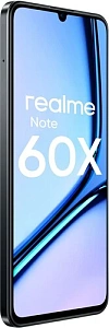 Смартфон Realme Note 60x (Чёрный, 3 ГБ, 64 ГБ, Global, Dual nanoSim, Без Rustore)