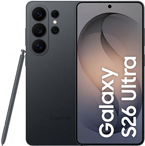 Смартфон Samsung Galaxy S26 Ultra (Черный, 12 ГБ, 512 ГБ, nanoSim+eSim, Global, 5G, Без Rustore)