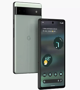 Смартфон Google Pixel 6a 6/128GB US (Зелёный, 6 ГБ, 128 ГБ, США, nanoSim+eSim, Без Rustore)