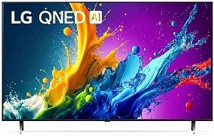 Телевизор LG 75QNED80T6A (Черный, 75")