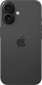 Смартфон Apple iPhone 16 128GB eSim (8 ГБ, 128 ГБ, Черный, eSim, США, Без Rustore)