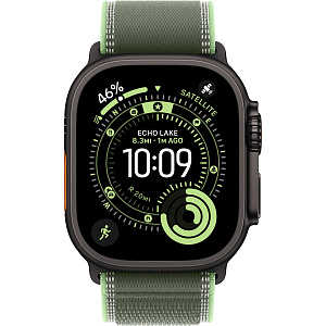 Умные часы Apple Watch Ultra 3 (Black, 49mm, Trail Loop, Green/Neon, S/M)