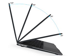 Чехол накладка Gurdini для Macbook Air 13.6 2022 (Черный)