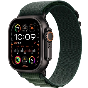Умные часы Apple Watch Ultra 2 49 мм (2024) Black Case with Alpine Loop (49mm, Dark Green S, S)