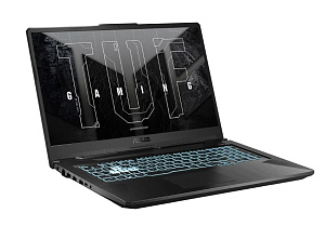 Ноутбук ASUS TUF Gaming F17 FX706HEB-HX171W 1920x1080, Intel Core i5 11400H 2.7 ГГц, RAM 16GB, SSD 512GB, NVIDIA GeForce RTX 3050 Ti, Windows 11 Home, 90NR0714-M002K0 (Чёрный, 16 ГБ, 512 ГБ)