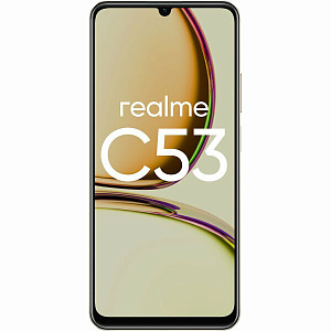 Смартфон Realme C53 6/128GB (Золотой, 128 ГБ, 6 ГБ, Global, Dual nanoSim, Без Rustore)