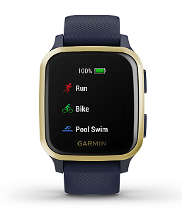 Умные часы Garmin Venu SQ Music Edition (Синий)