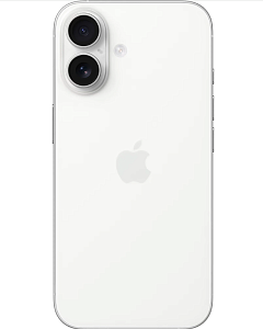 Смартфон Apple iPhone 16 512GB nanoSim+eSim (8 ГБ, 512 ГБ, Белый, nanoSim+eSim, Global, Без Rustore)