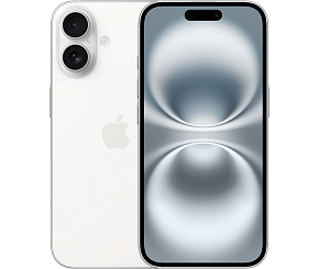 Смартфон Apple iPhone 16 512GB nanoSim+eSim (8 ГБ, 512 ГБ, Белый, nanoSim+eSim, Global, Без Rustore)