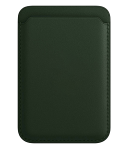 Картхолдер Leather Wallet (Темно-Зелёный)