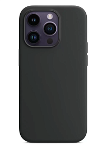 Чехол силиконовый MagSafe для iPhone 14 pro max (Миднайт)