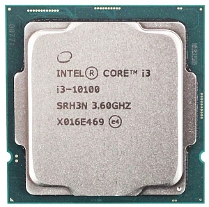 Процессор Intel Core i3-10100 LGA1200 OEM (Серебристый)