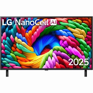 Телевизор LG 75NANO90A6B (Черный, 75")