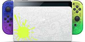 Игровая приставка Nintendo Switch (Splatoon, 64 ГБ, 7", OLED)