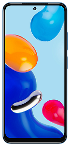 Смартфон Xiaomi Redmi Note 11 4/128GB NFC (RU/A) (4 ГБ, 128 ГБ, Синий, RU, Dual nanoSim, Без Rustore)
