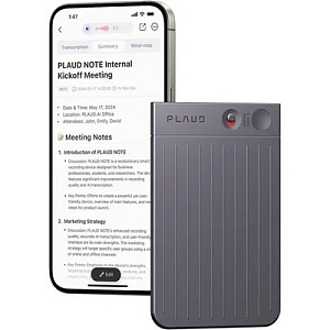Диктофон Plaud Note ChatGPT AI Voice Recorder (Черный, 64 ГБ)