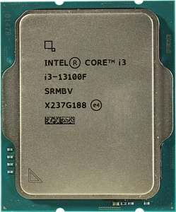 Процессор Intel Core i3-13100 LGA1700 OEM (Серебристый)