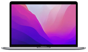 Ноутбук Apple MacBook Pro 13 2022 (M2 8-Core, GPU 10-Core, 8GB, 256GB) (8 ГБ, 256 ГБ, MNEH3, Серый Космос)